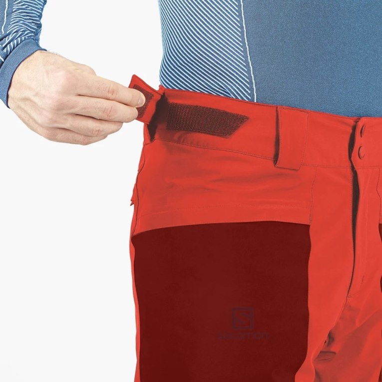 Pantalones De Esquí Salomon Brilliant Hombre Rojos | MX MXCV324